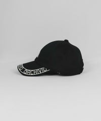  キャップ横（ブラック）