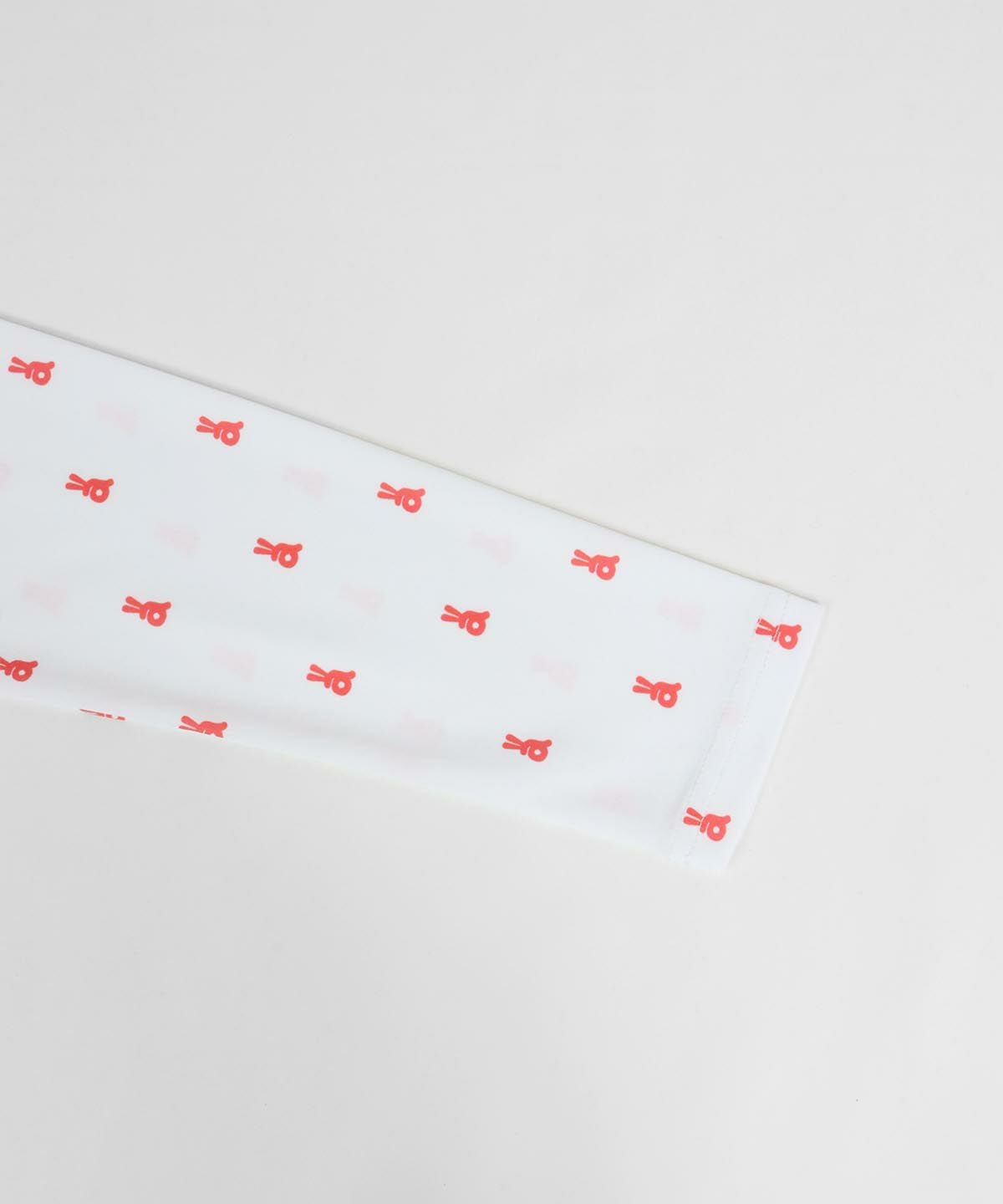 袖口部分(ホワイト×レッド)