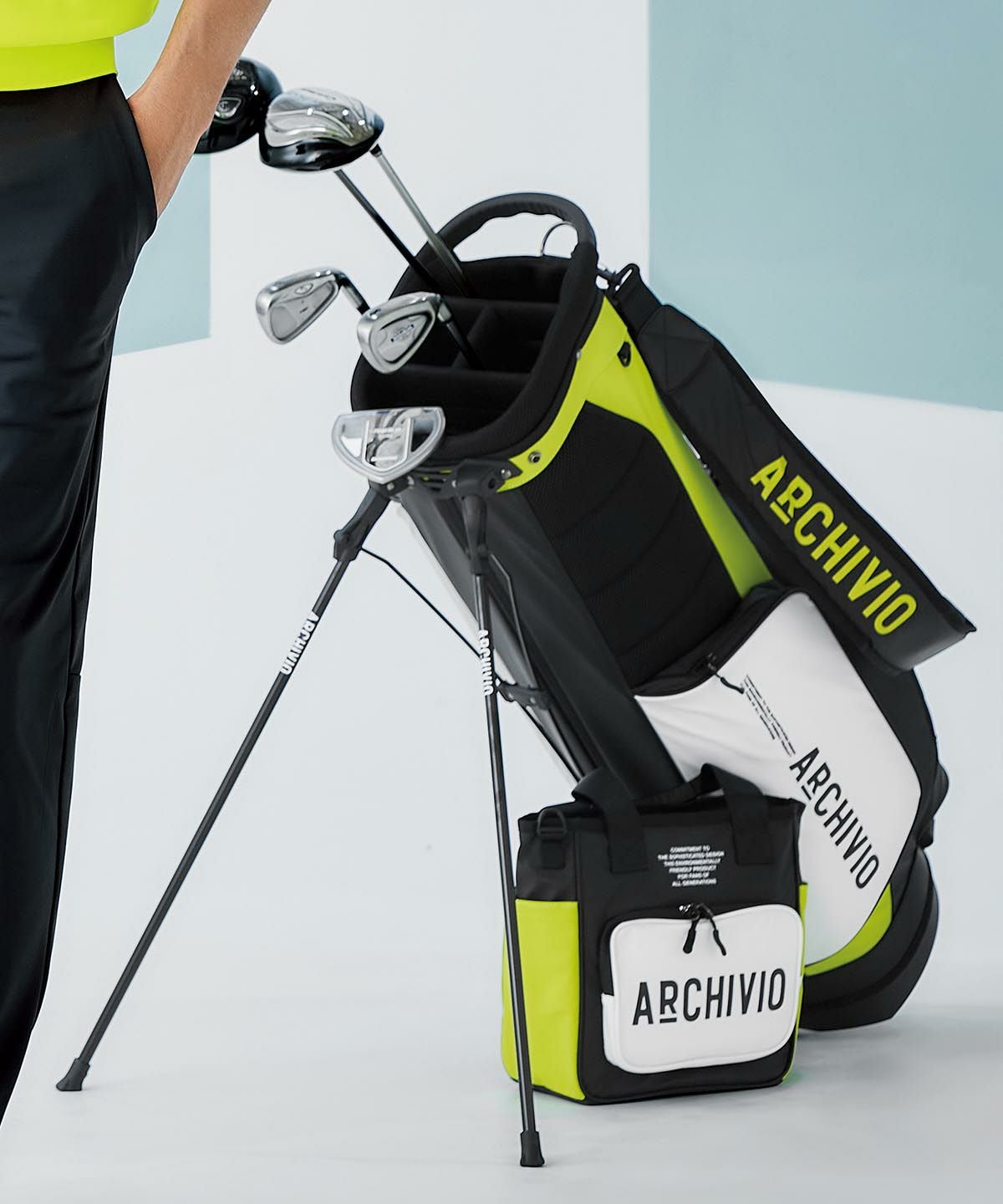 ARCHIVIO×Chocomoo】スタンド式キャディーバッグ|アルチビオ