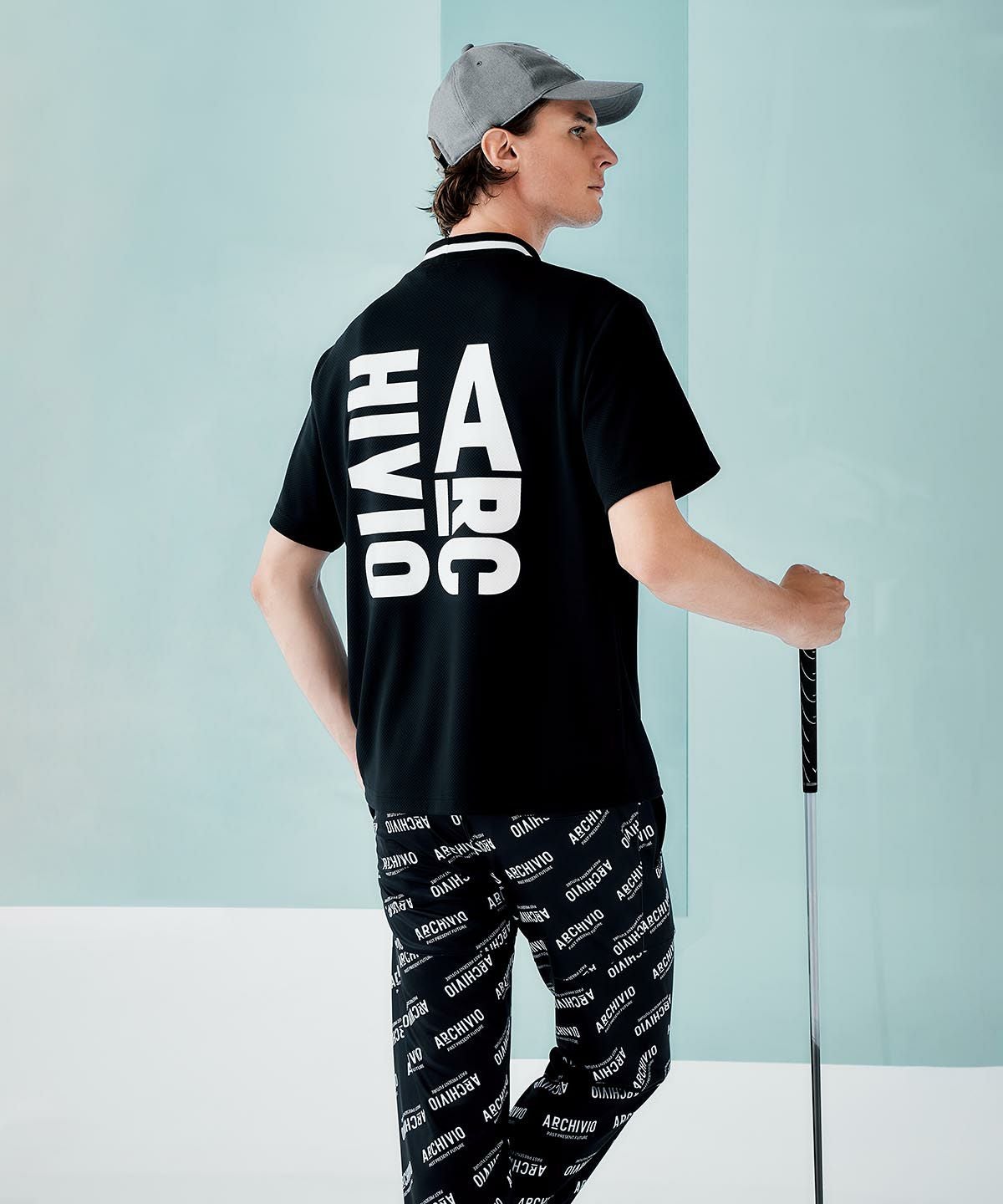 メンズ】総ロゴ柄速乾ストレッチパンツ|アルチビオ-アウトレット