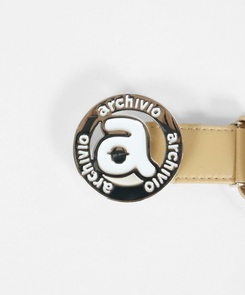 バックル部分（ホワイト×ブラウン）