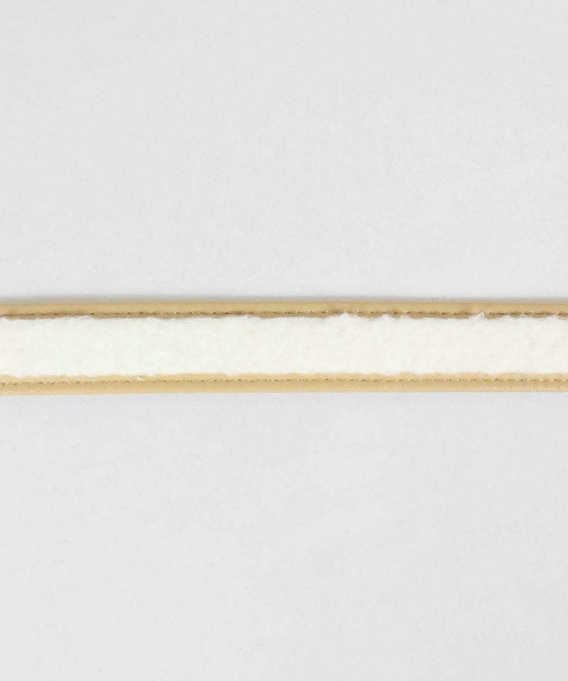 バックル部分（ホワイト×ブラウン）