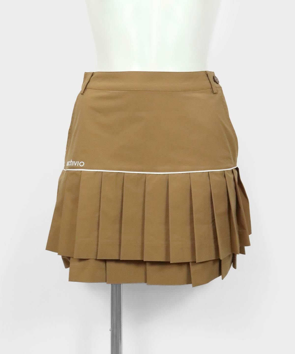 バックプリーツ合皮スカート|アルチビオ-アウトレット- - ゴルフウェア