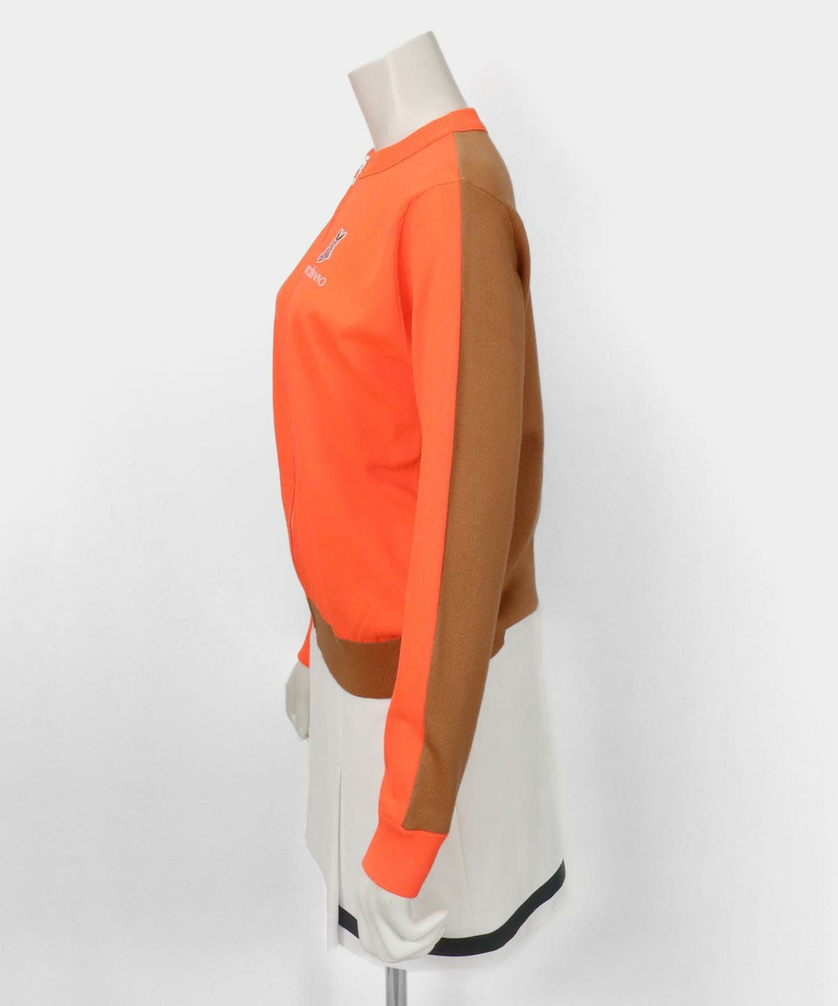 前後バイカラージップニットブルゾン|アルチビオ-アウトレット