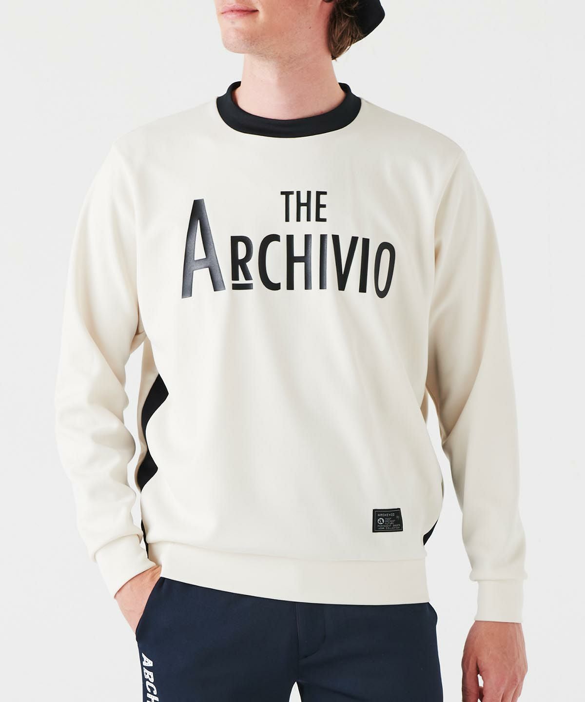 メンズ】サイド切替ロゴプルオーバー|アルチビオ-アウトレット