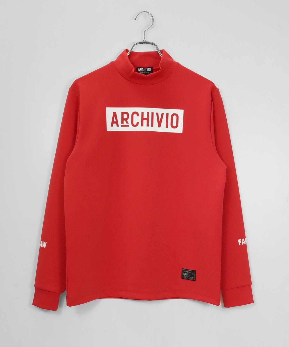 【新品未使用】archivio ハイネックプルオーバー メンズ】UV冷感ボックスロゴプルオーバー|アルチビオ-アウトレット