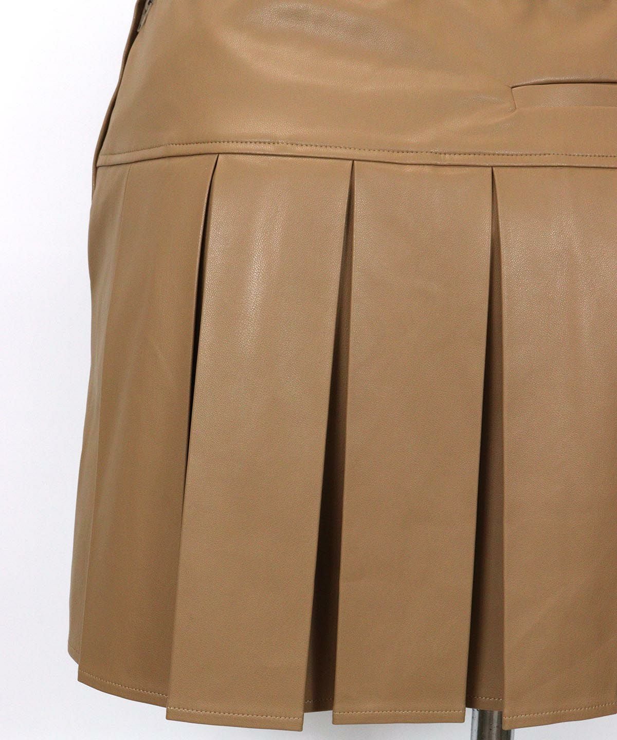バックプリーツ合皮スカート|アルチビオ-アウトレット- - ゴルフウェア