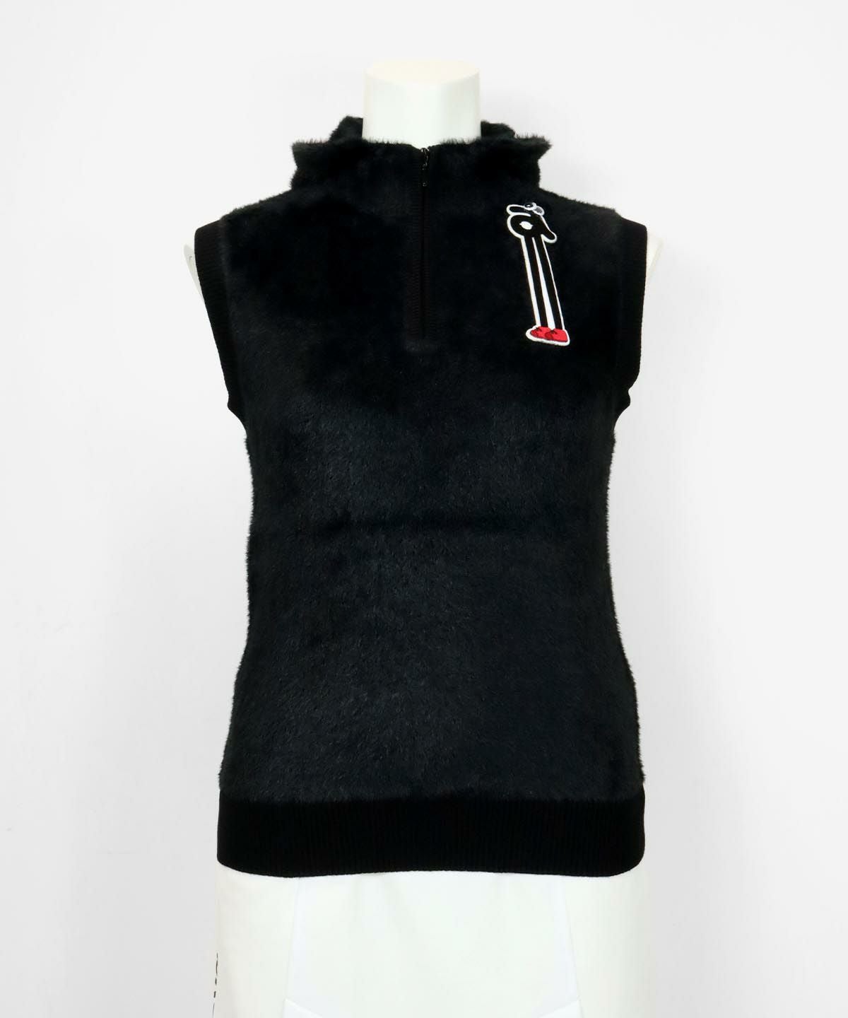 フード付きハーフジップニットベスト|アルチビオ-アウトレット