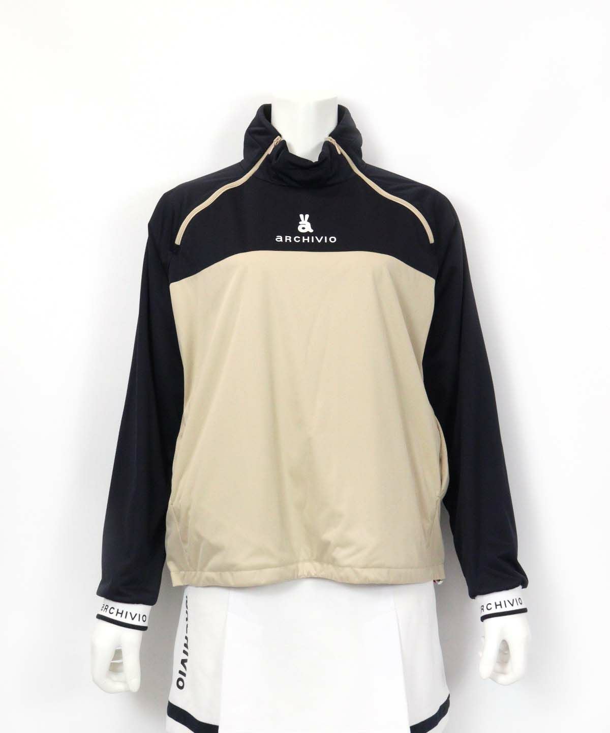 撥水保温配色プルオーバー|アルチビオ-アウトレット- - ゴルフウェアや