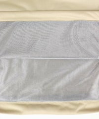撥水保温配色プルオーバー（ベージュ）裏地