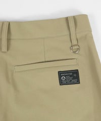  【メンズ】保温素材撥水パンツ（ベージュ）後ろポケット
