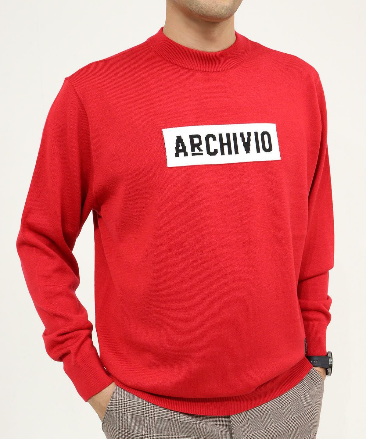 メンズ】 カシミヤ100%ニット長袖プルオーバー|アルチビオ