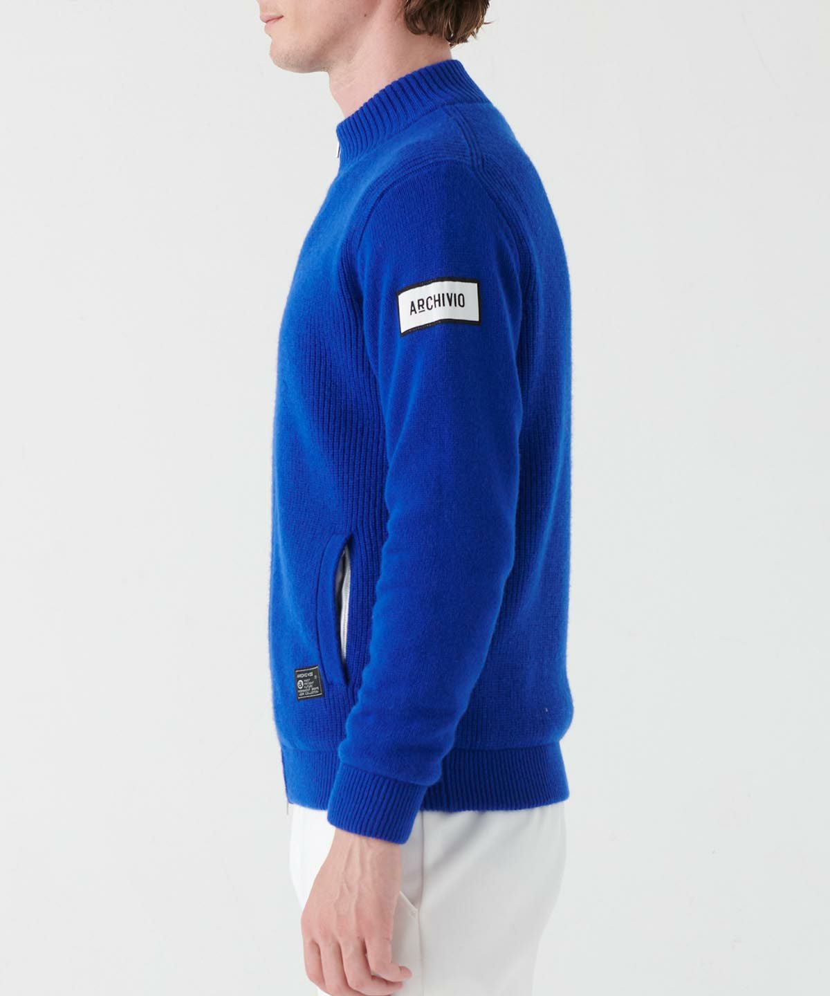 メンズ】メリノウールジップアップブルゾン|アルチビオ-アウトレット