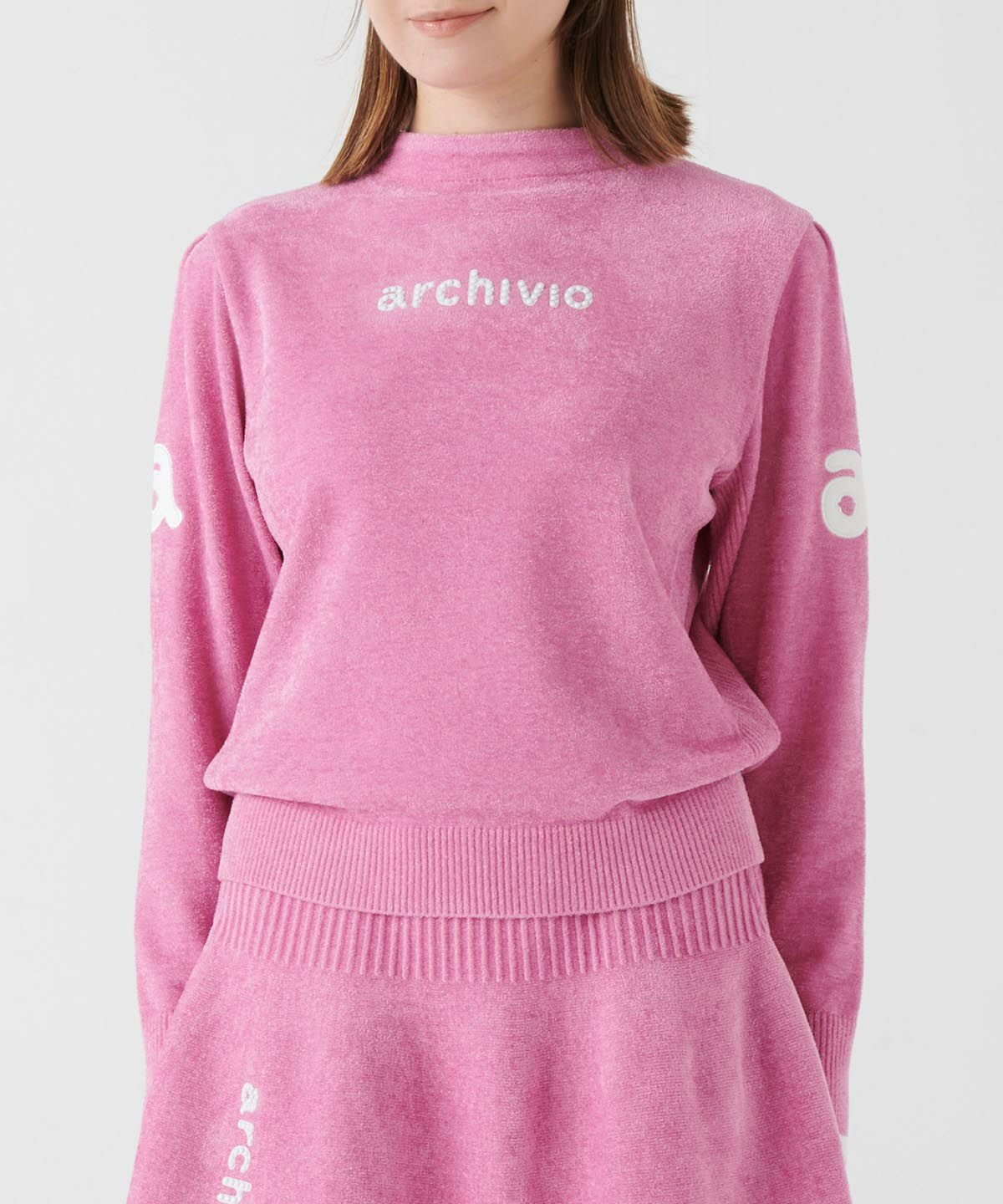 モールニットフレアスカート|アルチビオ-アウトレット- - ゴルフウェア