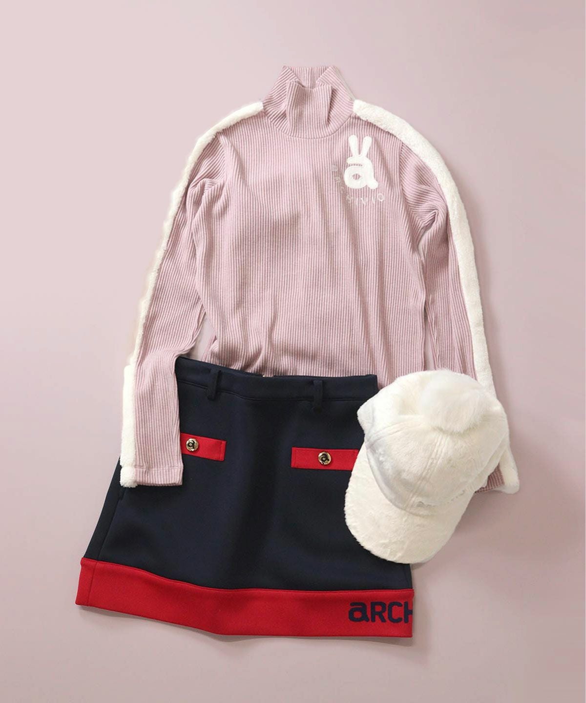 吸湿発熱ボアラインニット|アルチビオ-アウトレット- - ゴルフウェアや