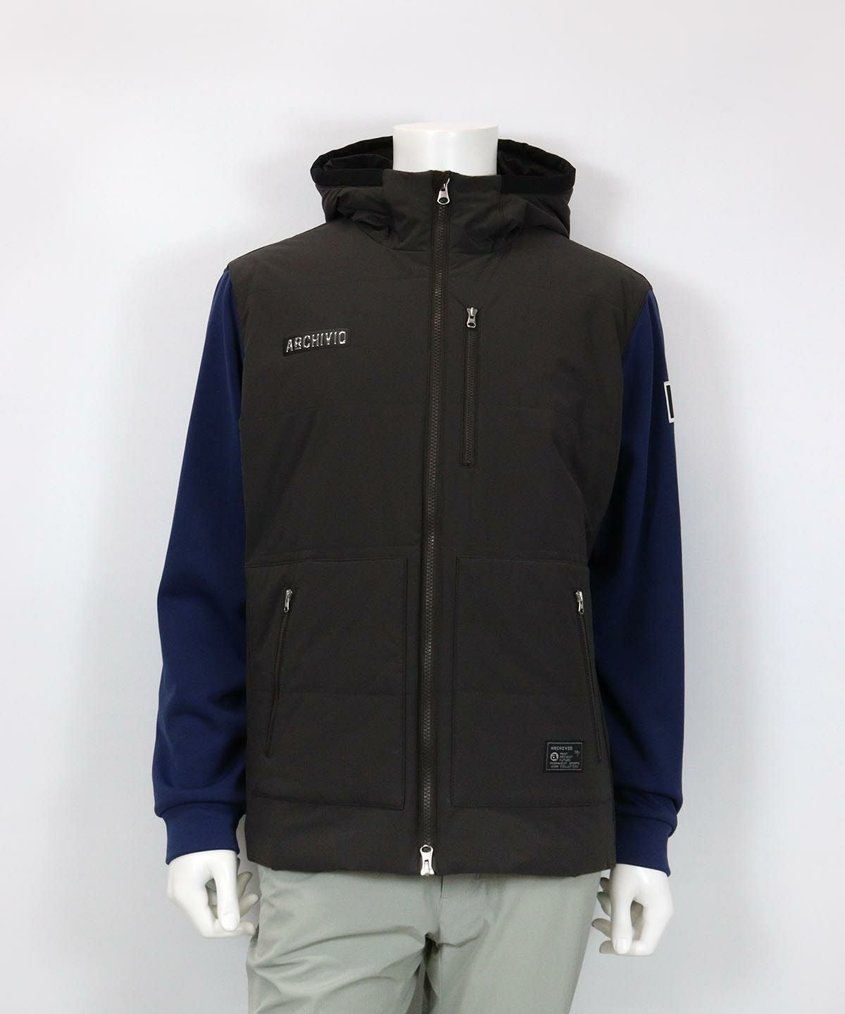 メンズ】フード付き袖切替ブルゾン|アルチビオ-アウトレット- - ゴルフ