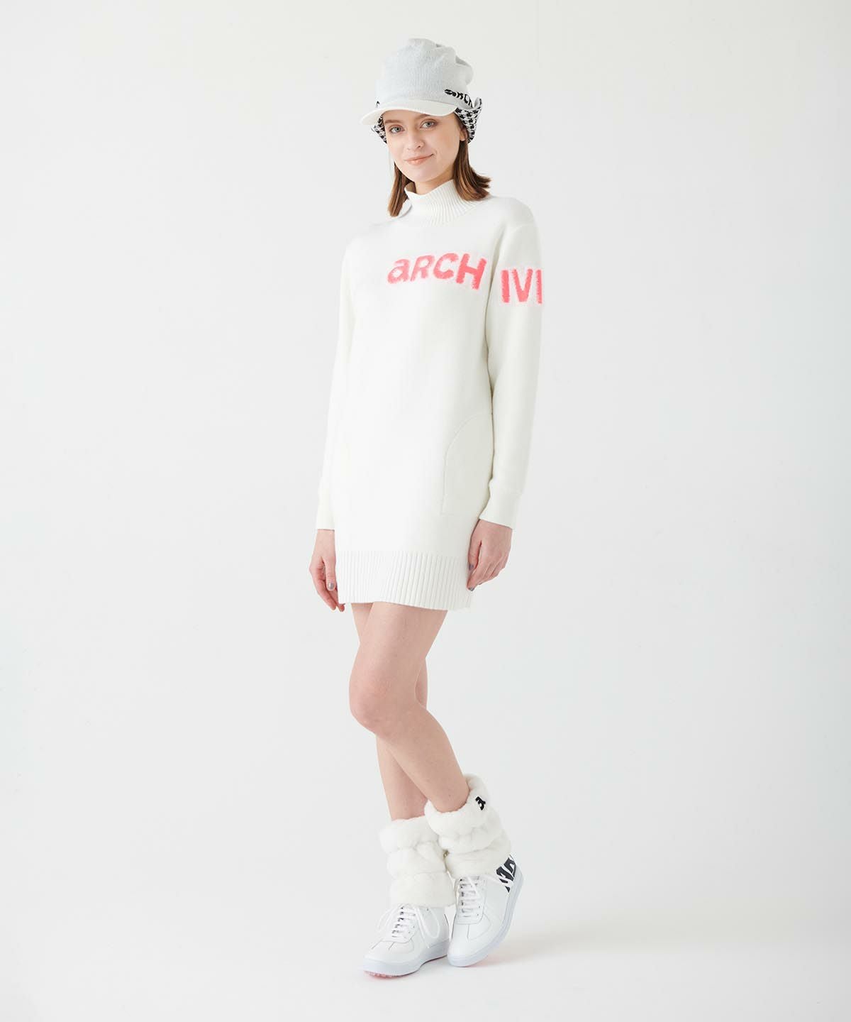 ハイネックロゴニットワンピース|アルチビオ-アウトレット- - ゴルフ