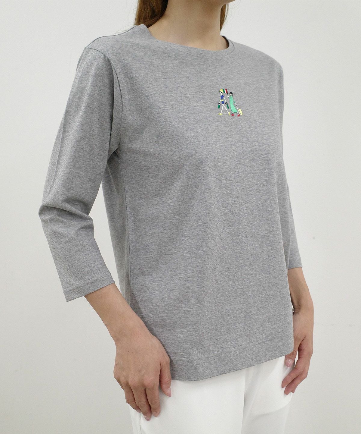 オンラインストア・店舗限定商品】コットン100％UV冷感半袖プル