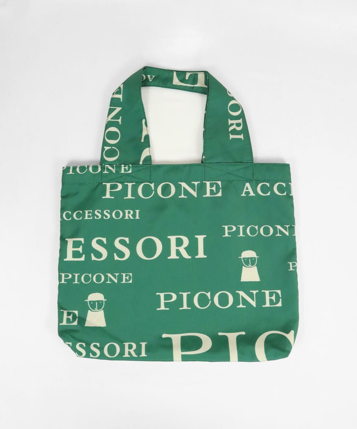 総ロゴトートバッグ（グリーン）