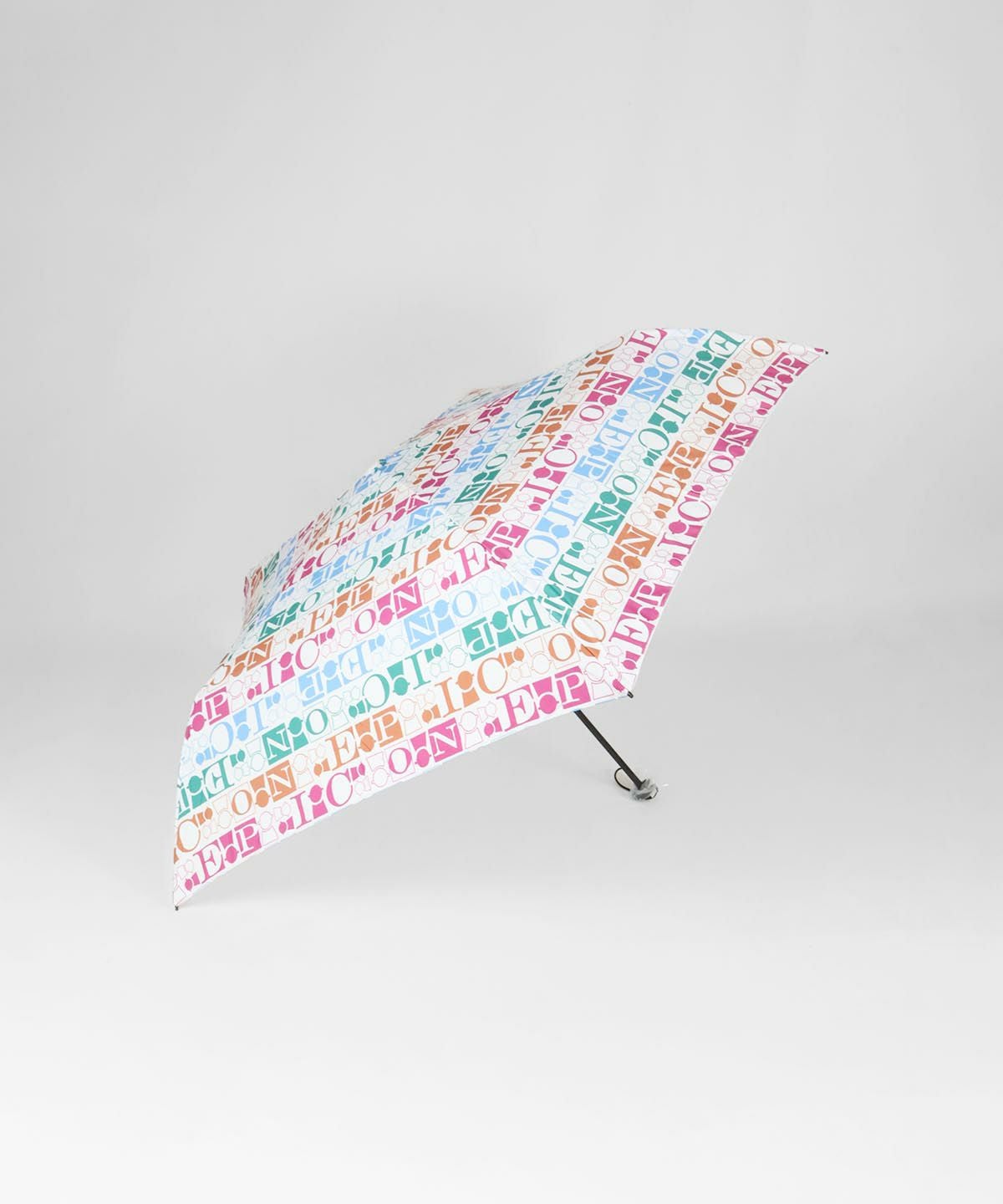 軽量晴雨兼用折り畳み傘-Picone Logo-（ホワイト）