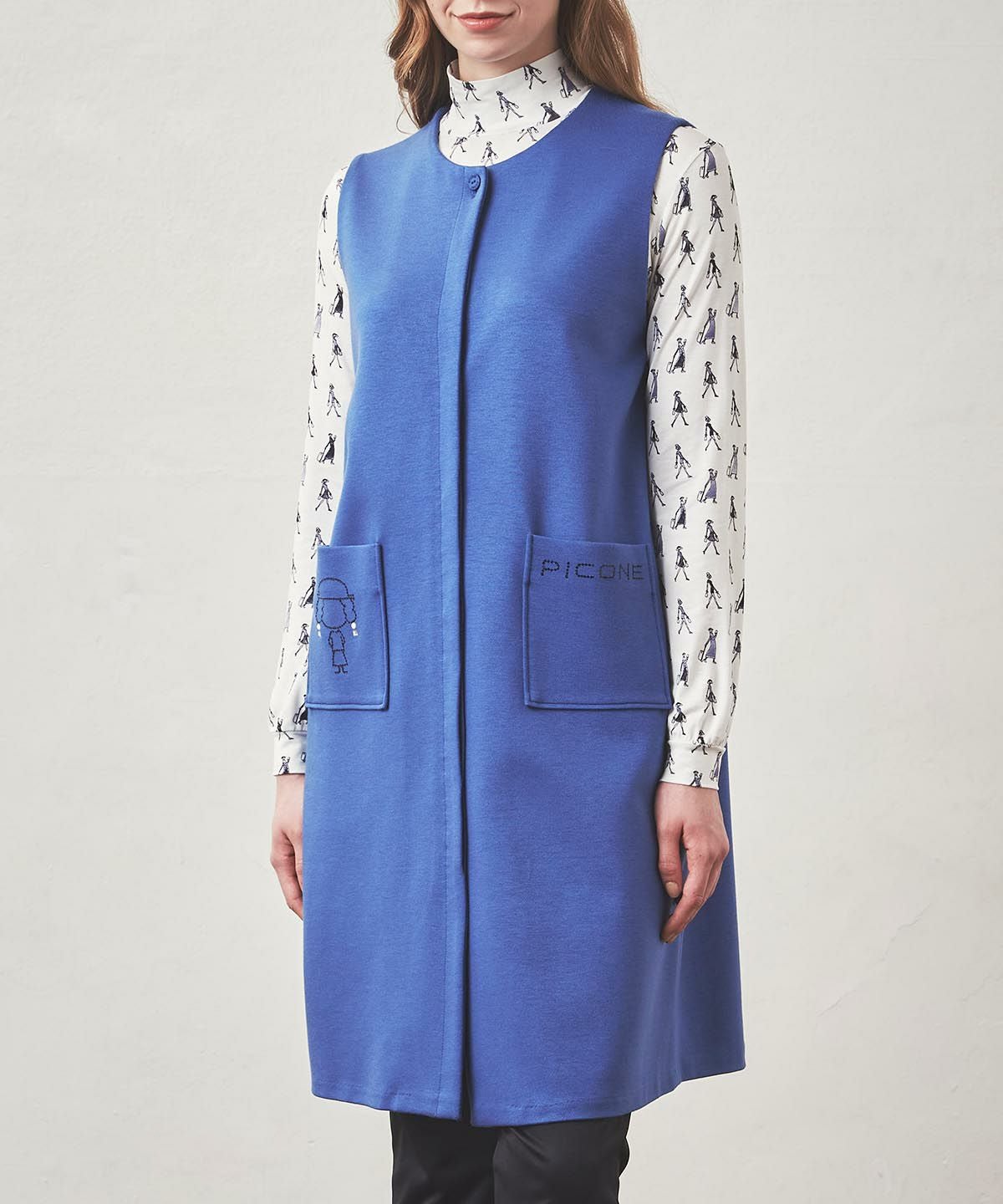 Vネックジャンパースカート|スタジオピッコーネ-アウトレット