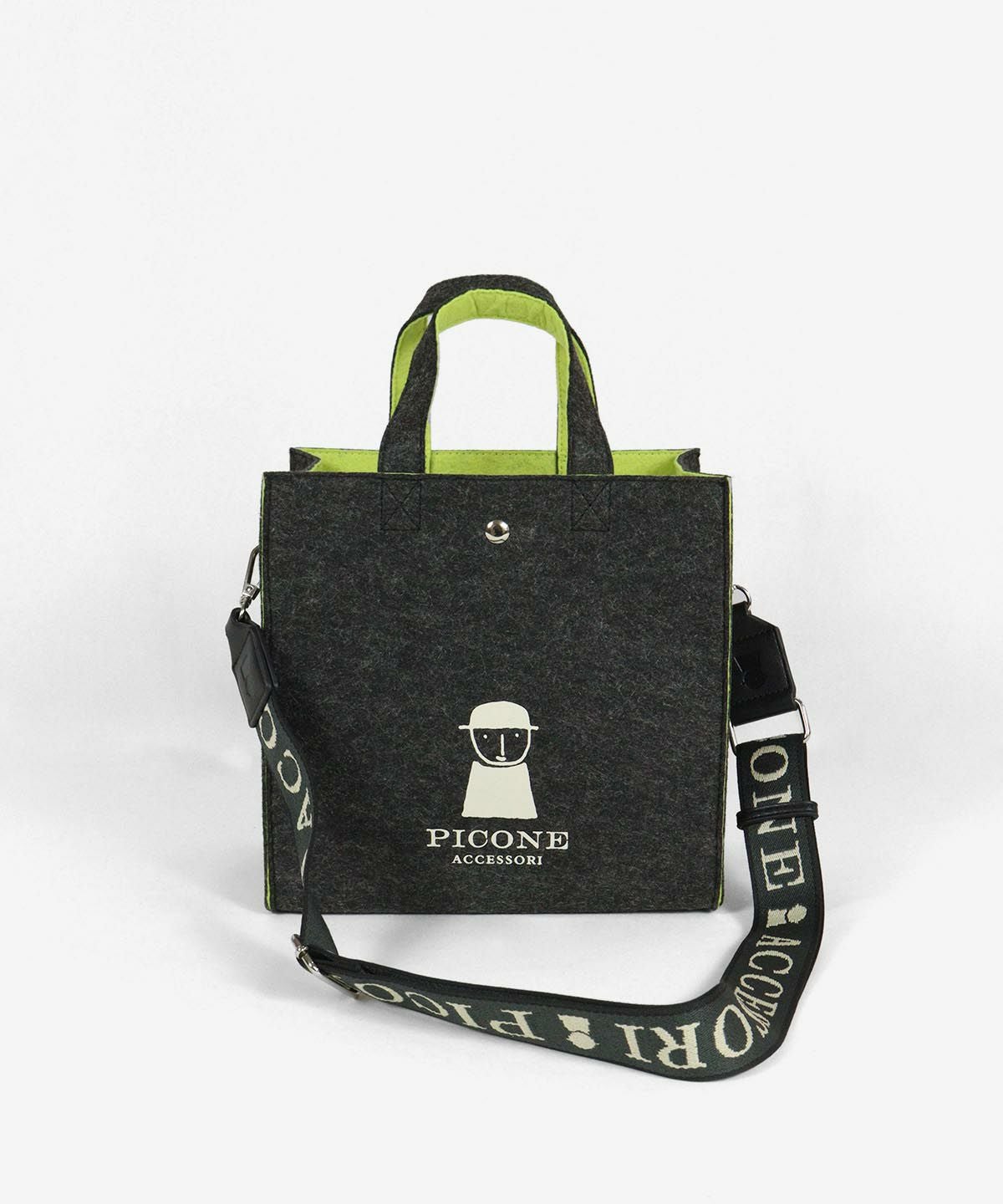 【新品未使用】 STUDIO PICONE ショルダー付きスクエアバッグ STUDIO PICONE（スタジオピッコーネ） ショルダーバッグ バッグ