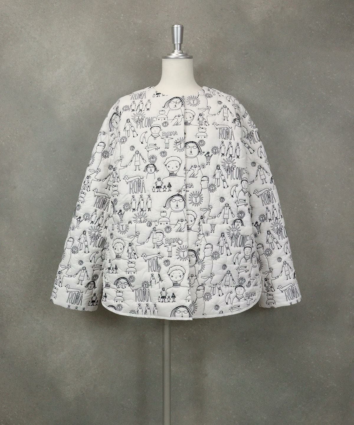 総柄刺繍ジャケット|スタジオピッコーネ-アウトレット- - ゴルフウェア