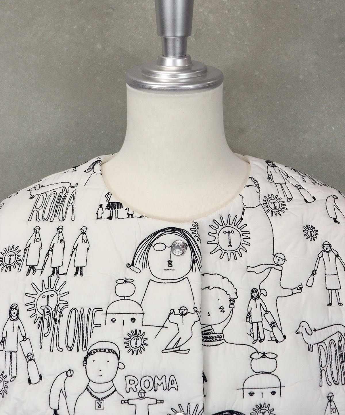 総柄刺繍ジャケット|スタジオピッコーネ-アウトレット- - ゴルフウェア