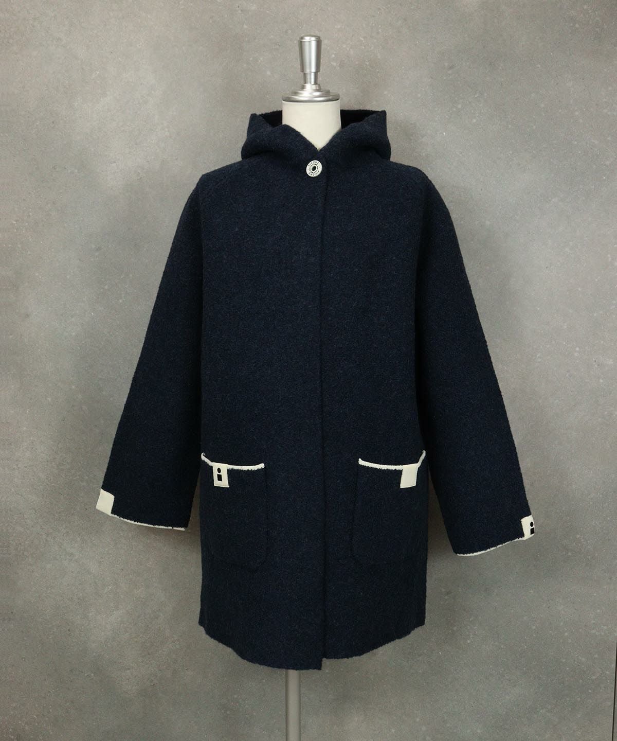 ウール混ニットコート|スタジオピッコーネ - ゴルフウェアや婦人服通販