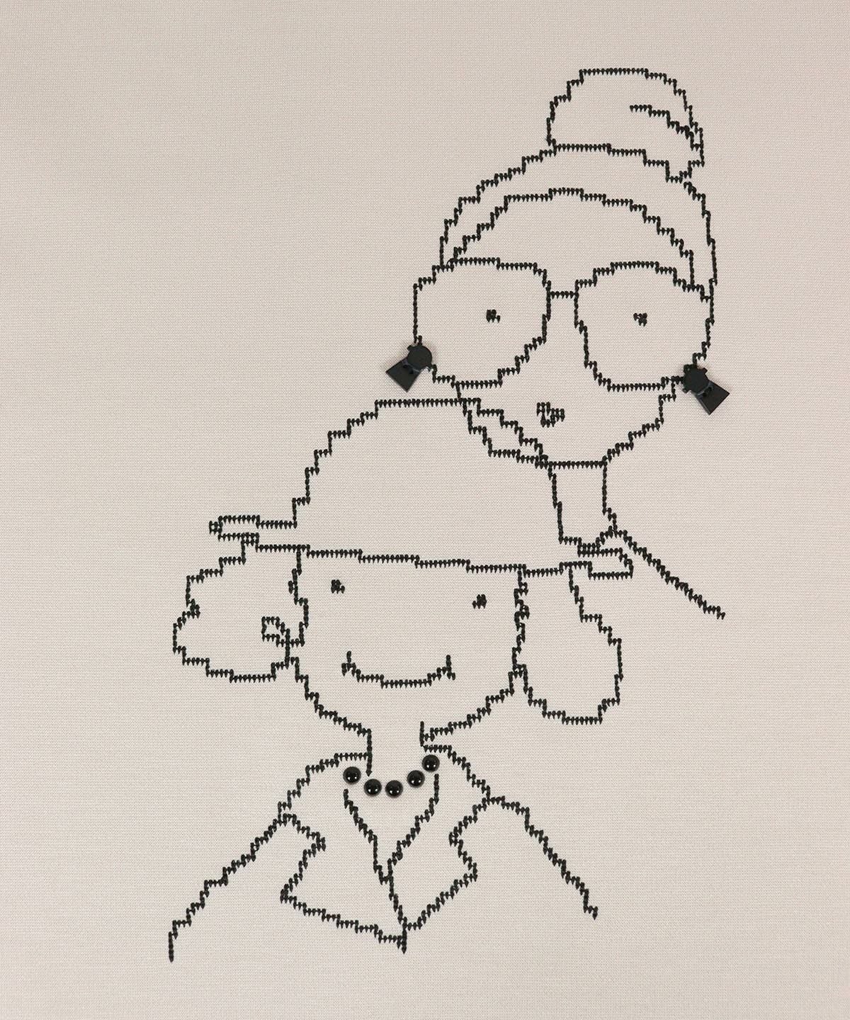 デザイン部分（ベージュ）