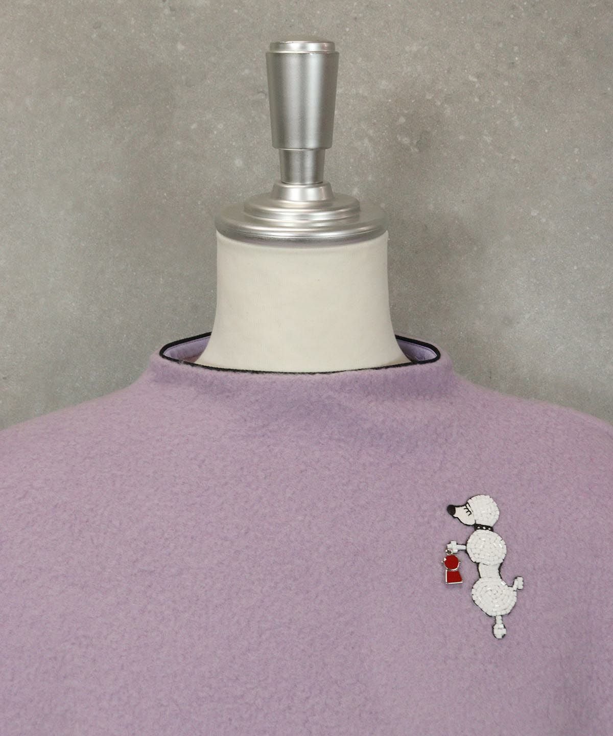 首元部分（パープル）