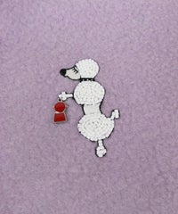 胸元デザイン部分（パープル）