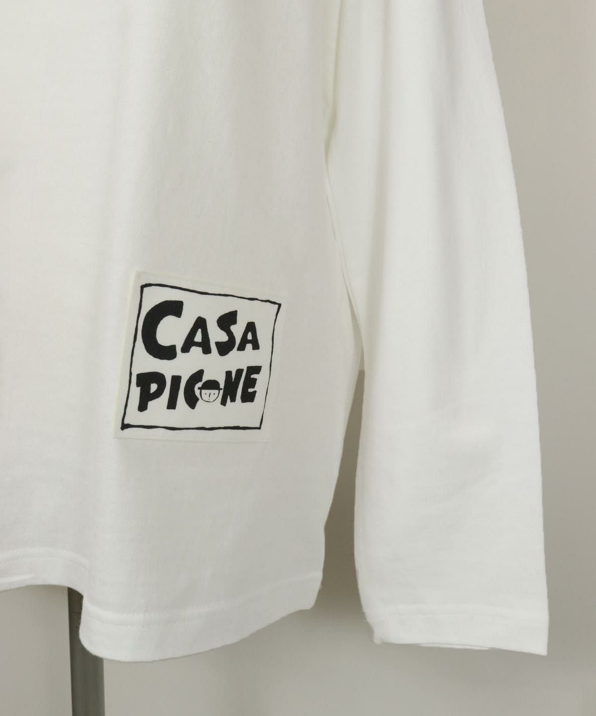 ロングスリーブTシャツ（リンゴ）|カーサピッコーネ - ゴルフウェアや
