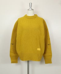 エルボーハートニット（イエロー）