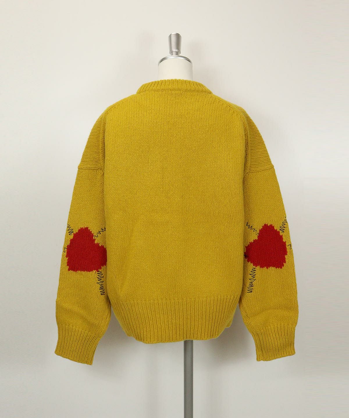 エルボーハートニット|カーサピッコーネ - ゴルフウェアや婦人服通販