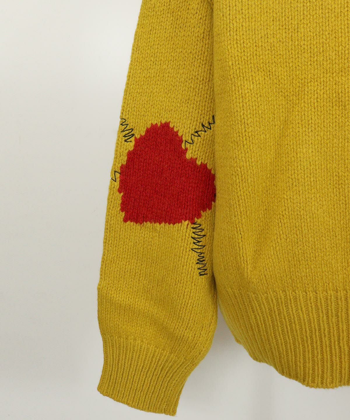 エルボーハートニット|カーサピッコーネ - ゴルフウェアや婦人服通販