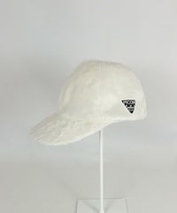 ファーキャップ斜(ホワイト)