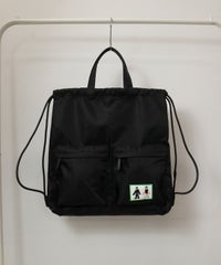 2WAYナップサック(ブラック)