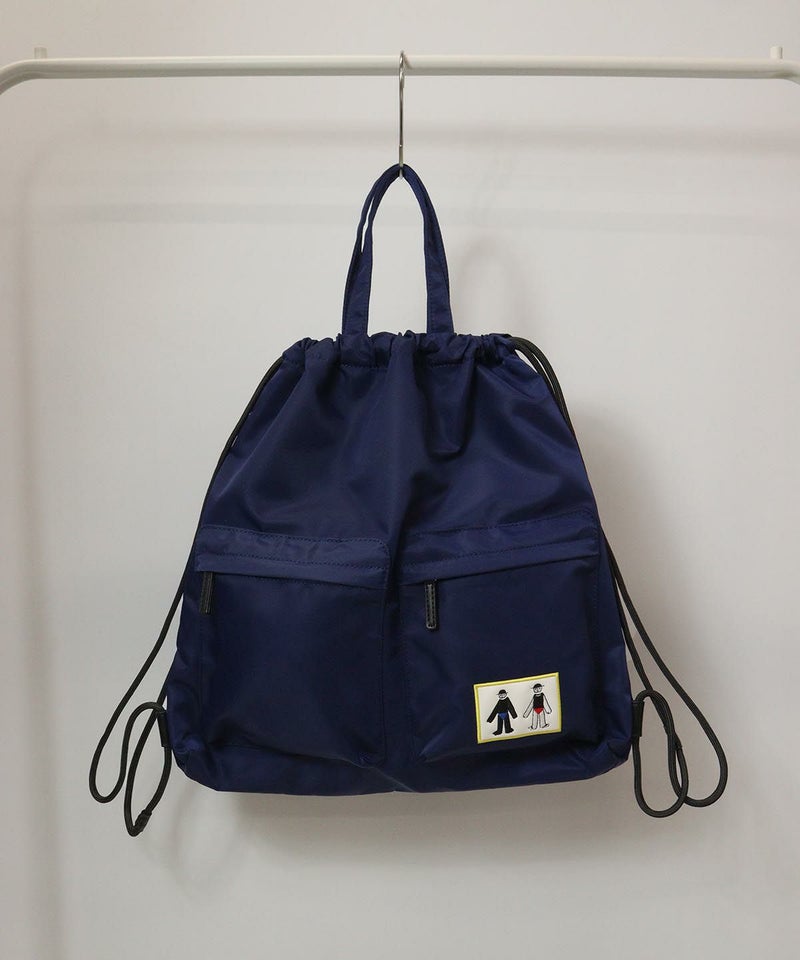 2WAYナップサック(ネイビー)