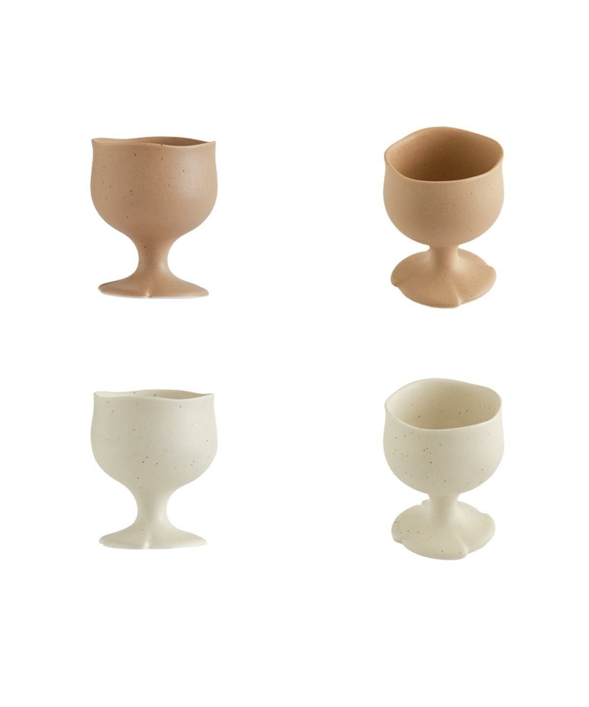 【CASA PICONE select】SISSONNE ゴブレットカップ 2個(ホワイト)