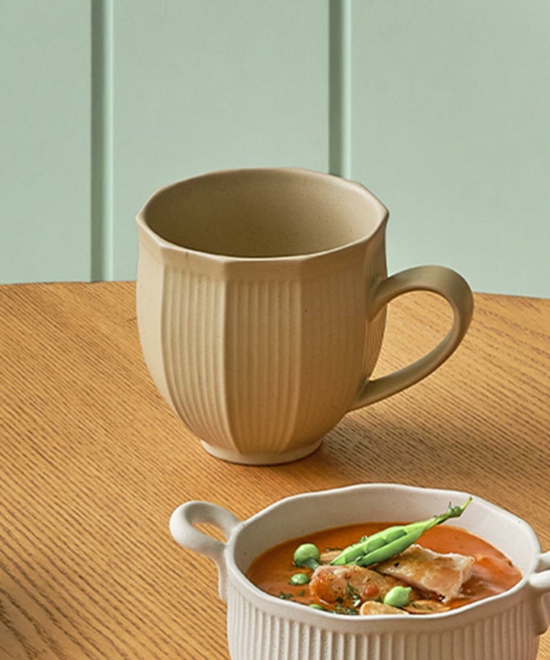 【CASA PICONE select】SISSONNE ビッグマグ 2個（ホワイト×バター）