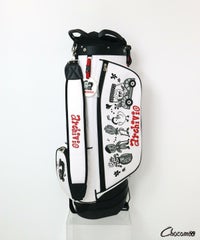 【ARCHIVIO×Chocomoo】スタンド式キャディーバッグ(ホワイト)