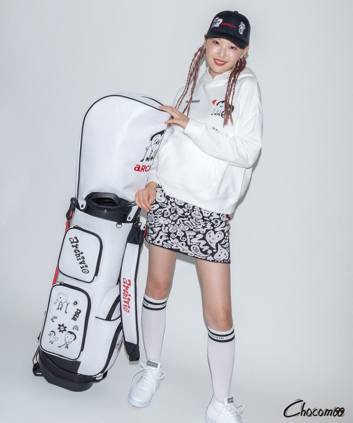 ARCHIVIO×Chocomoo】スタンド式キャディーバッグ|アルチビオ