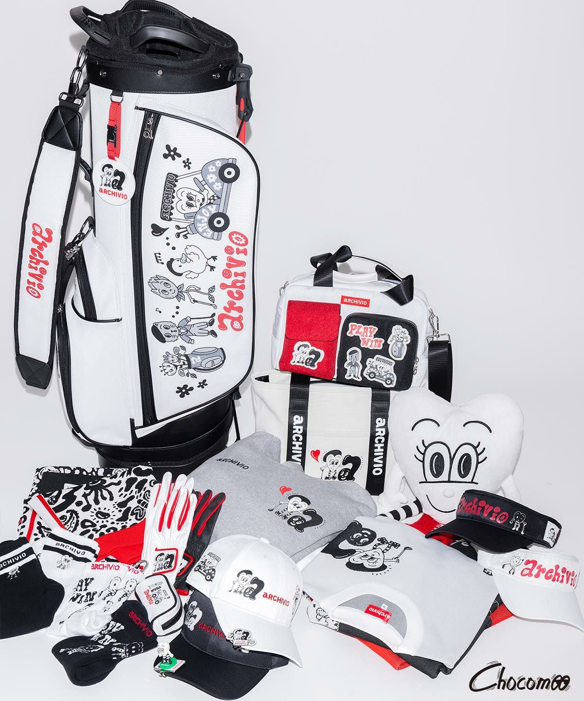 ARCHIVIO×Chocomoo】スタンド式キャディーバッグ|アルチビオ