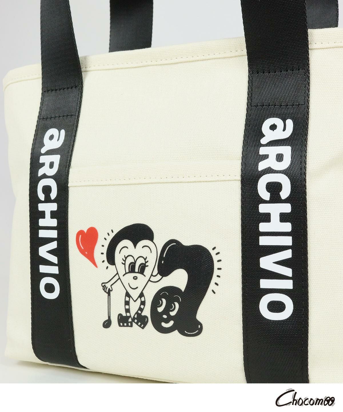 ARCHIVIO×Chocomoo】キャンバス調カートバッグ|アルチビオ