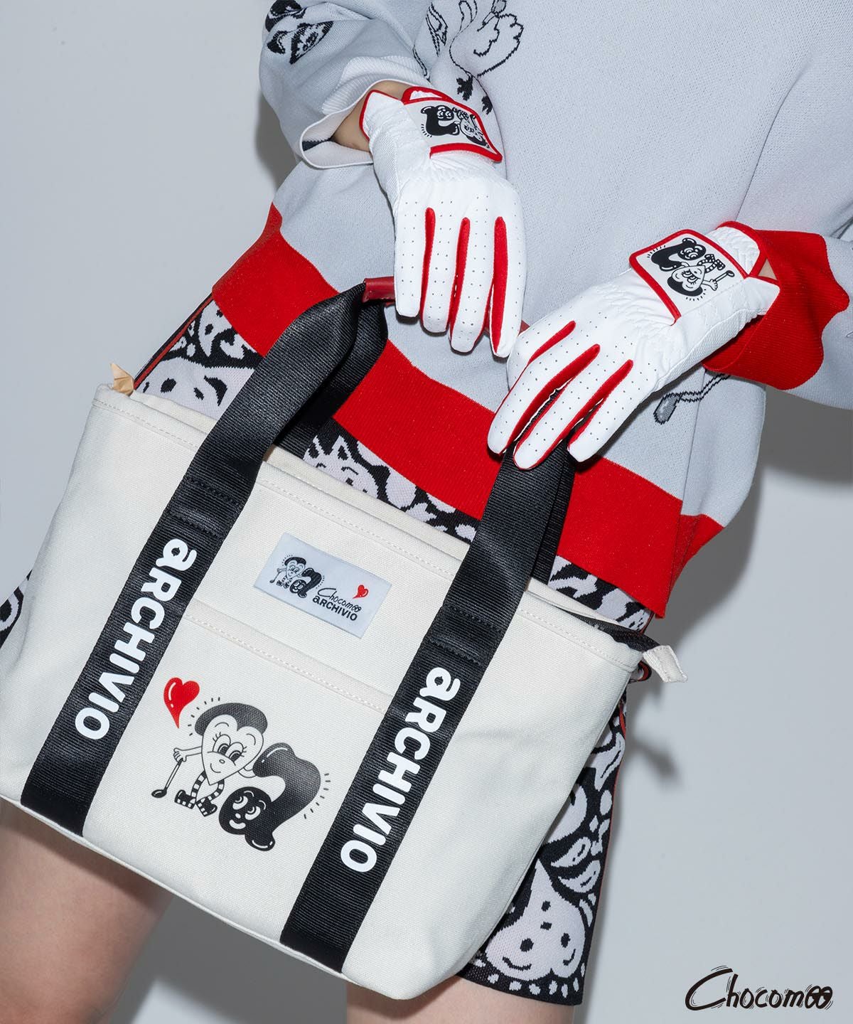 ARCHIVIO×Chocomoo】キャンバス調カートバッグ|アルチビオ