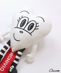 【ARCHIVIO×Chocomoo】人形型ヘッドカバー(ホワイト)