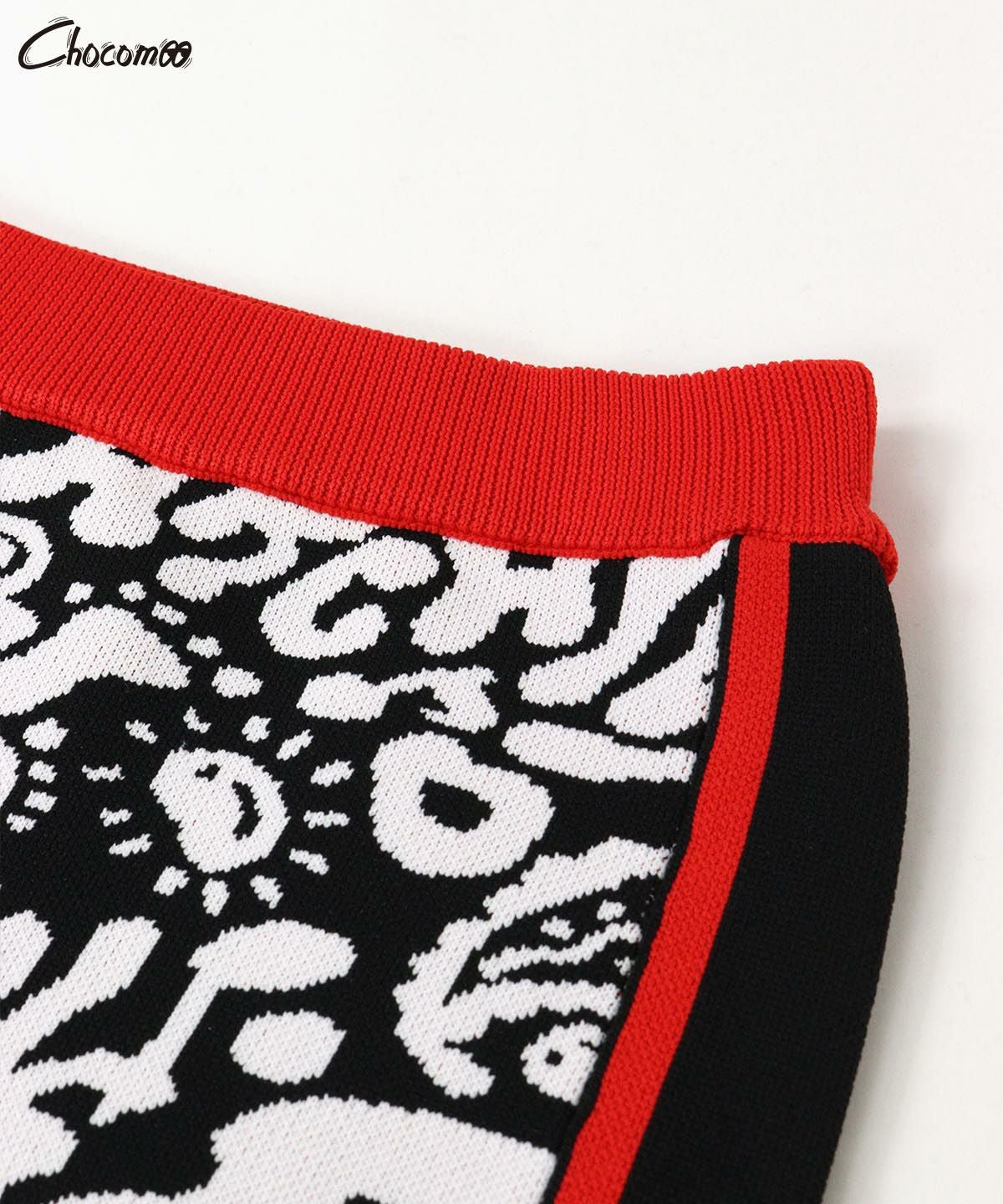 ARCHIVIO×Chocomoo】総柄ニットスカート|アルチビオ-アウトレット