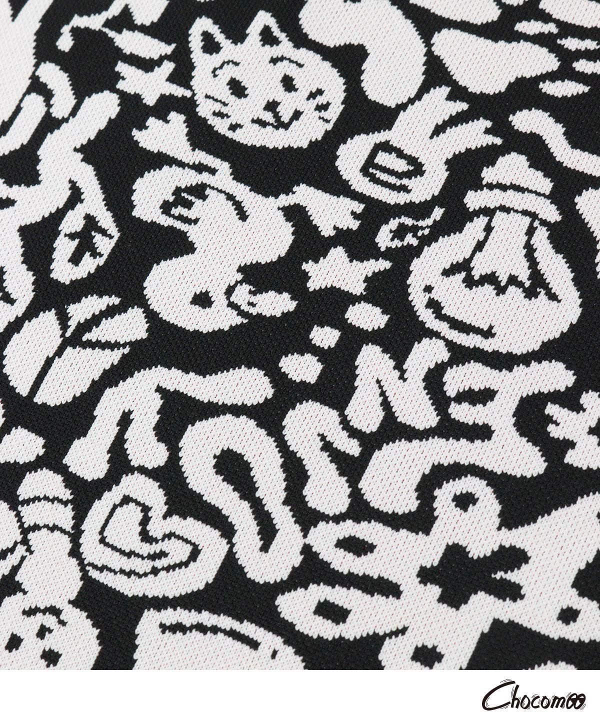 ARCHIVIO×Chocomoo】総柄ニットスカート|アルチビオ-アウトレット