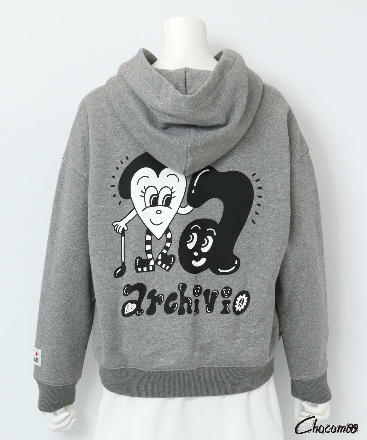 ARCHIVIO×Chocomoo】フードパーカー|アルチビオ-アウトレット